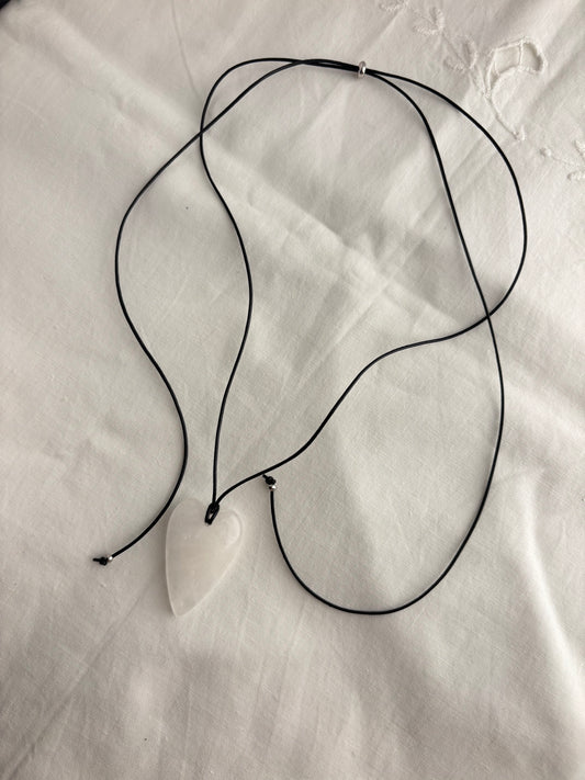 Clear Heart Necklace ｜Clarity Talisman